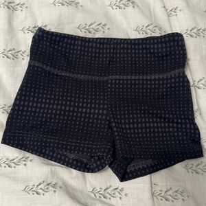 Mini athletic shorts